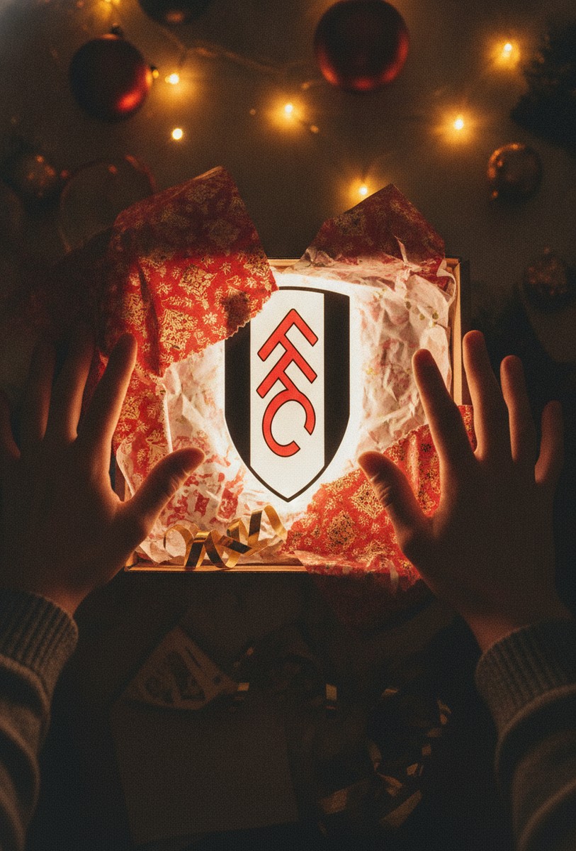 FC Fulham LED-Leuchtschild Wanddeko Fandeko Geschenk - Mockup
