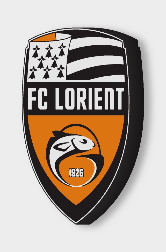 FC Lorient LED-Leuchtschild ausgeschaltet