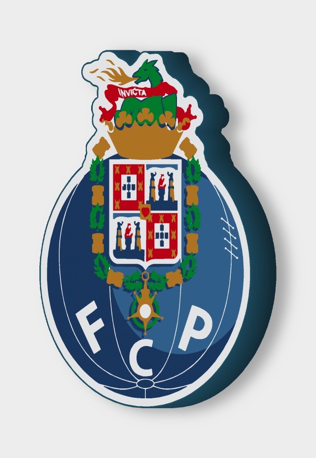 FC Porto LED-Leuchtschild ausgeschaltet