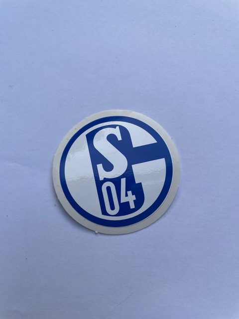 FC Schalke 04 Sticker Set 5er Pack Hochglanz Aufkleber mit Vereinslogo