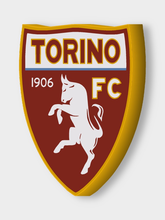 FC Turin LED-Leuchtschild ausgeschaltet