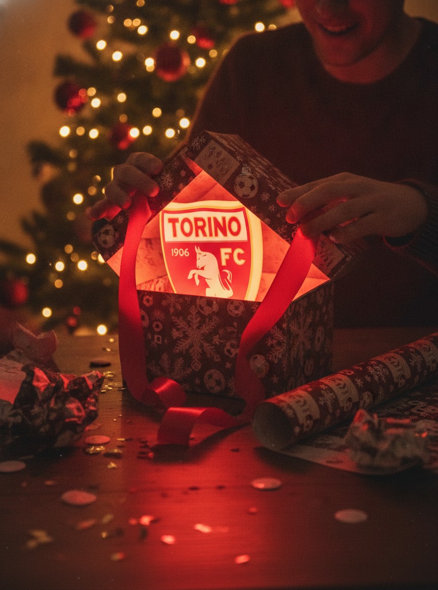 FC Turin LED-Leuchtschild Wanddeko Fandeko Geschenk - Mockup