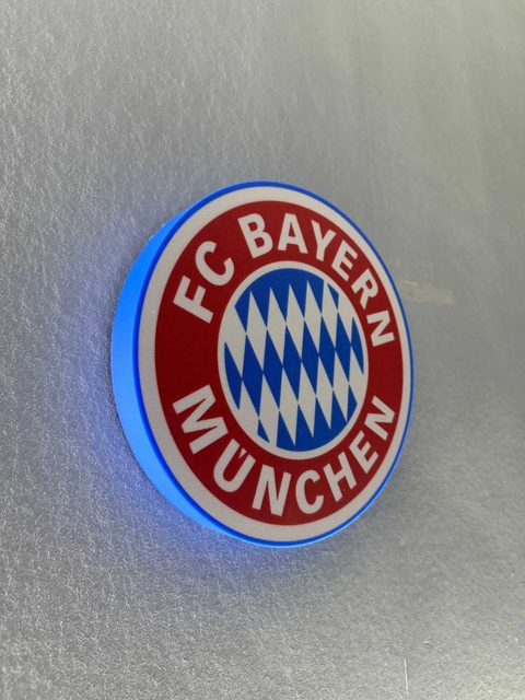 FCB Leuchtschild für Fanzimmer und Mancave