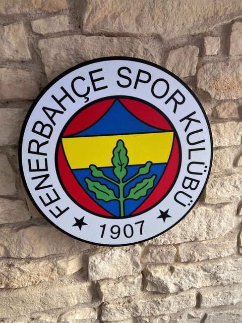 Fenerbahçe Leuchtschild mit USB-Stromversorgung für Fanzimmer