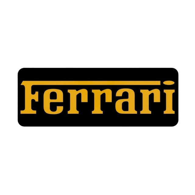 Ferrari LED-Leuchtschild Wanddeko Autodeko Geschenk