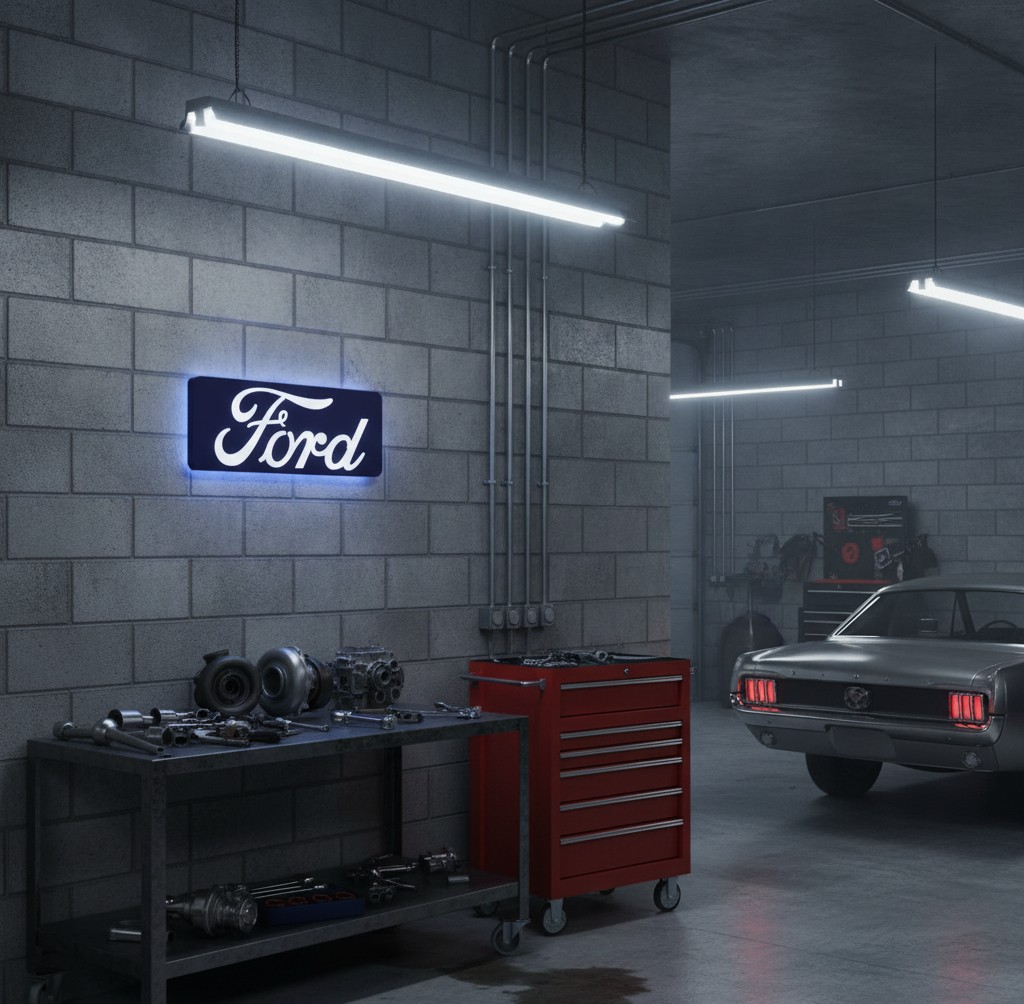 Ford LED-Leuchte II - Mockup
