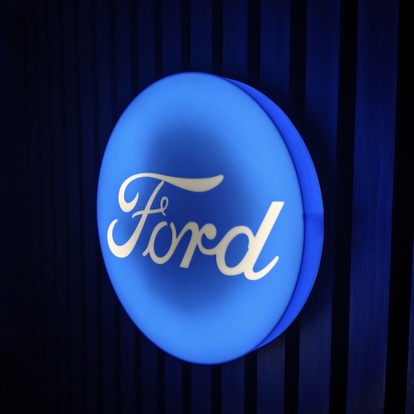 Ford LED-Leuchtschild Wanddeko Autodeko Geschenk