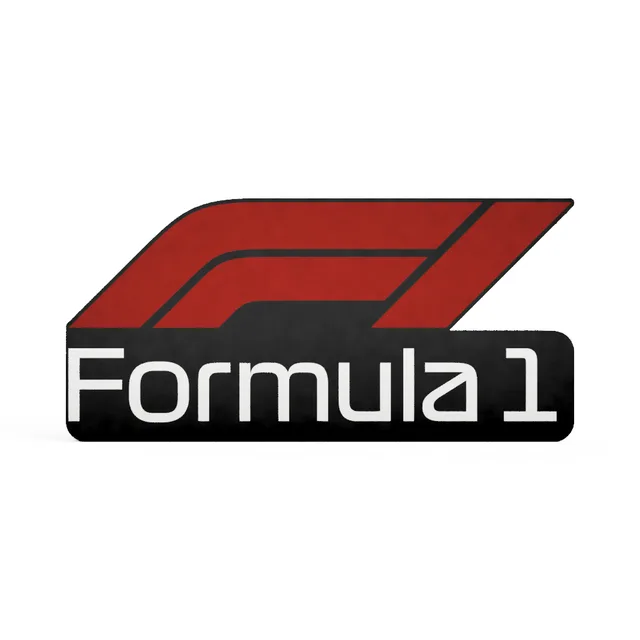 Formel 1 Logo LED-Leuchtschild Wanddeko Autodeko Geschenk