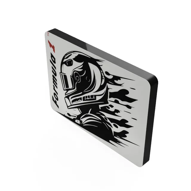 Formel 1 Racer Profil LED-Leuchtschild Wanddeko Autodeko Geschenk