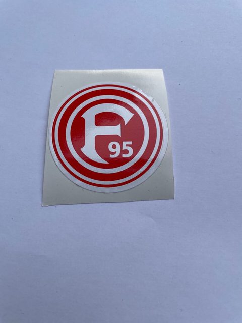 Fortuna Düsseldorf Sticker Set - 5 hochglänzende F95 Aufkleber in verschiedenen Größen