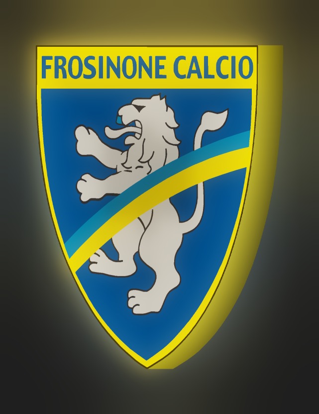 Frosinone Calcio LED-Leuchtschild leuchtend