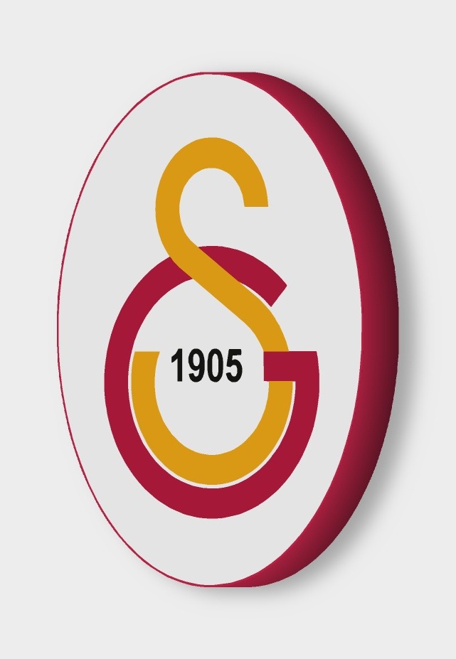 Galatasaray Istanbul LED-Leuchtschild ausgeschaltet