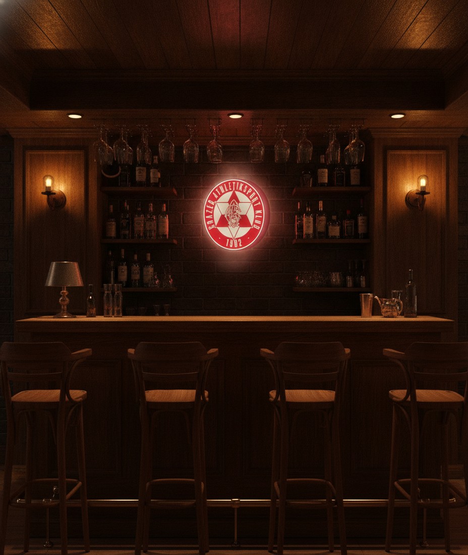 Grazer AK LED-Leuchtschild Wanddeko Fandeko Geschenk - Mockup