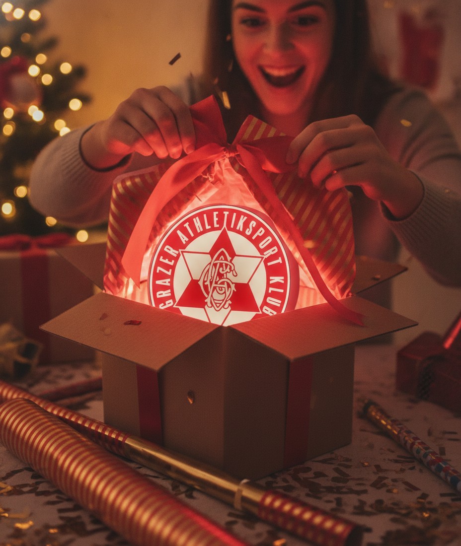 Grazer AK LED-Leuchtschild Wanddeko Fandeko Geschenk - Mockup