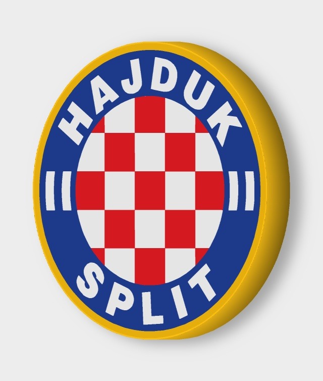HNK Hajduk Split LED-Leuchtschild ausgeschaltet