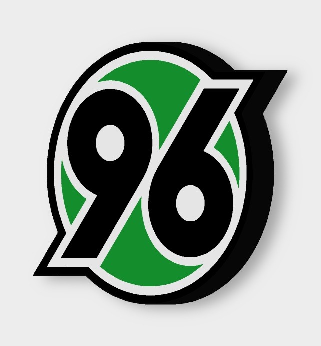 Hannover 96 LED-Leuchtschild ausgeschaltet