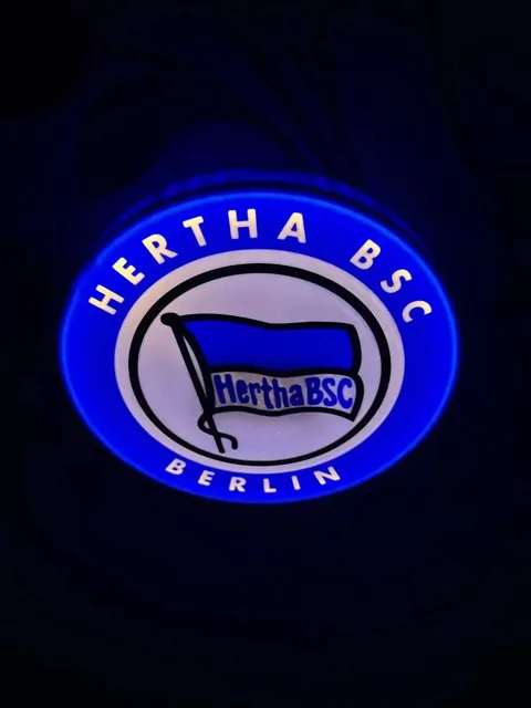 LED-Schild Hertha BSC Berlin in XL Größe