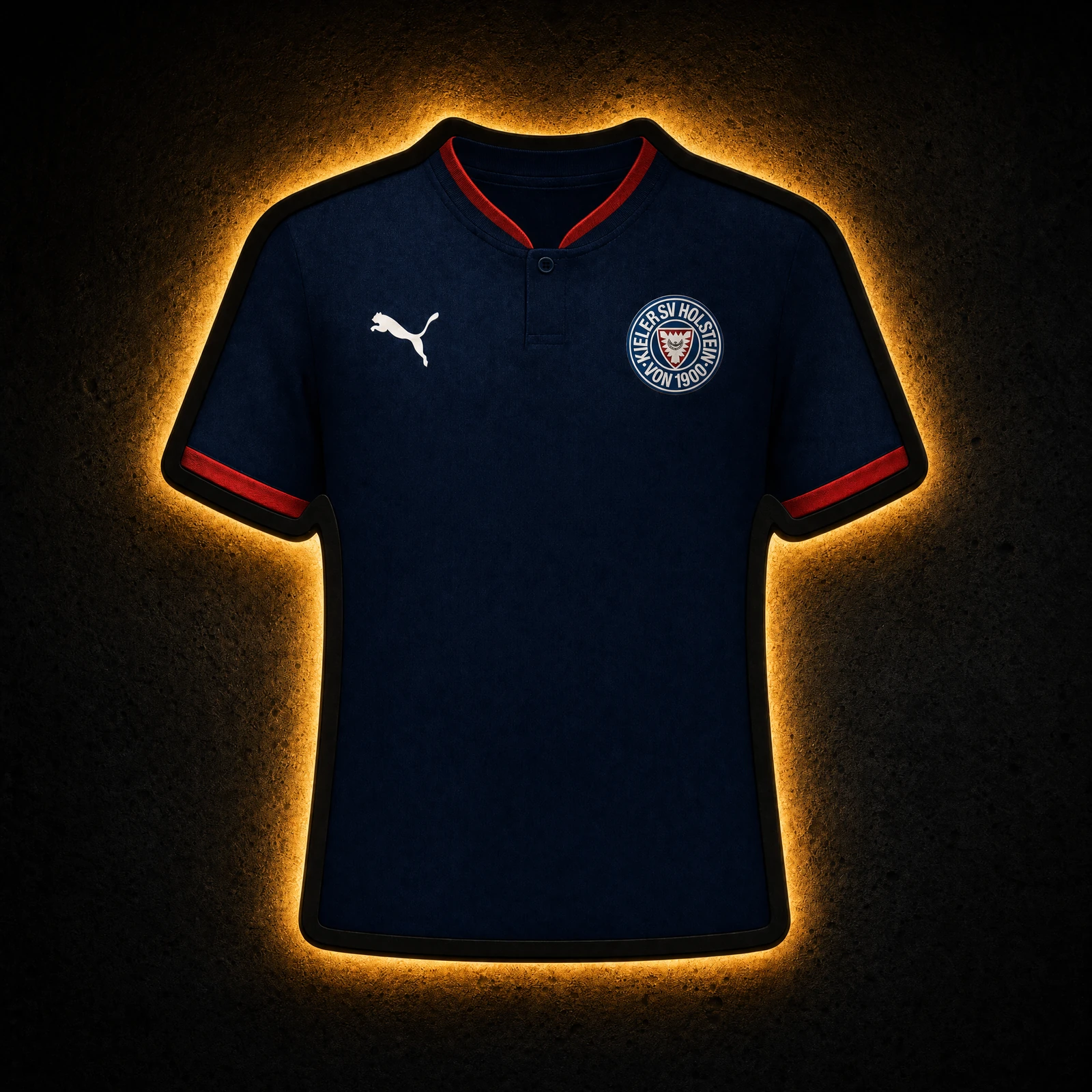 Holstein Kiel Heimtrikot 2026/27 LED-Trikot-Lampe — Glow im Dunkeln