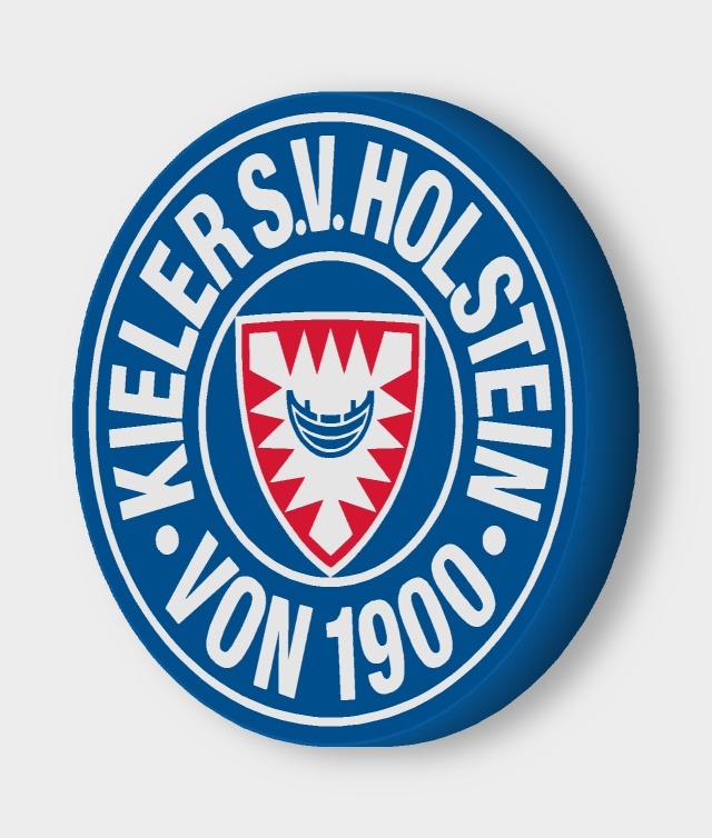 Holstein Kiel LED-Leuchtschild ausgeschaltet