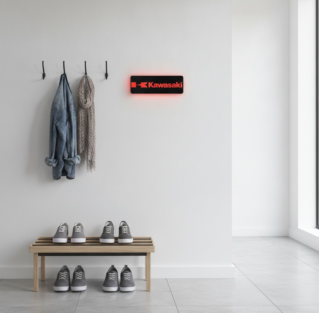 Kawasaki LED-Leuchte - Mockup