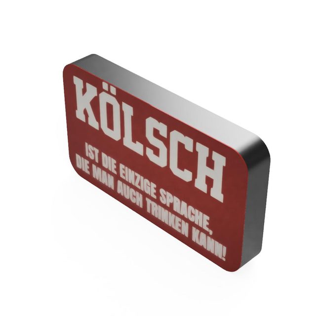 Kölsch Bier LED-Leuchtschild Bar Deko Geschenk