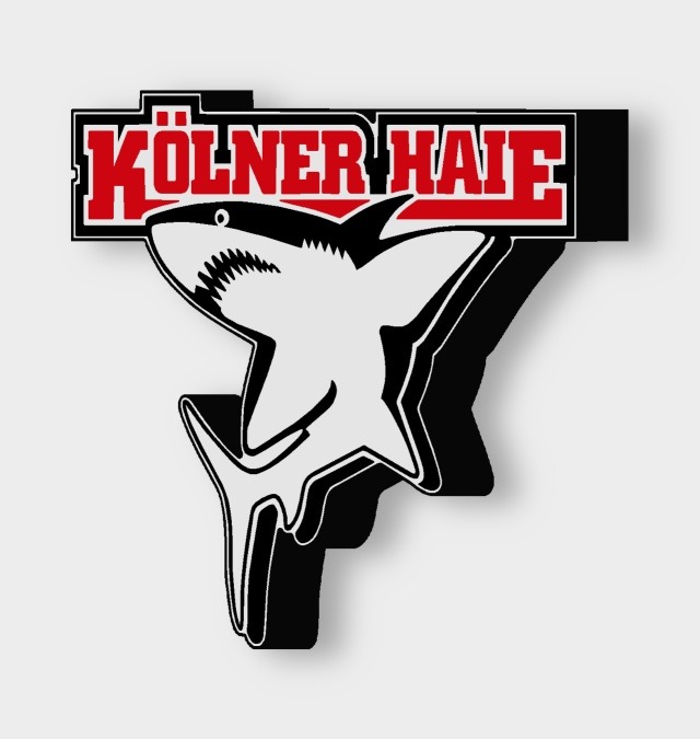 Kölner Haie LED-Leuchtschild ausgeschaltet