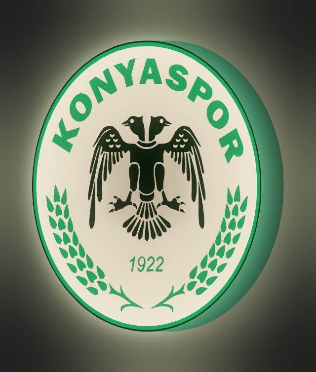 Konyaspor LED-Leuchtschild leuchtend