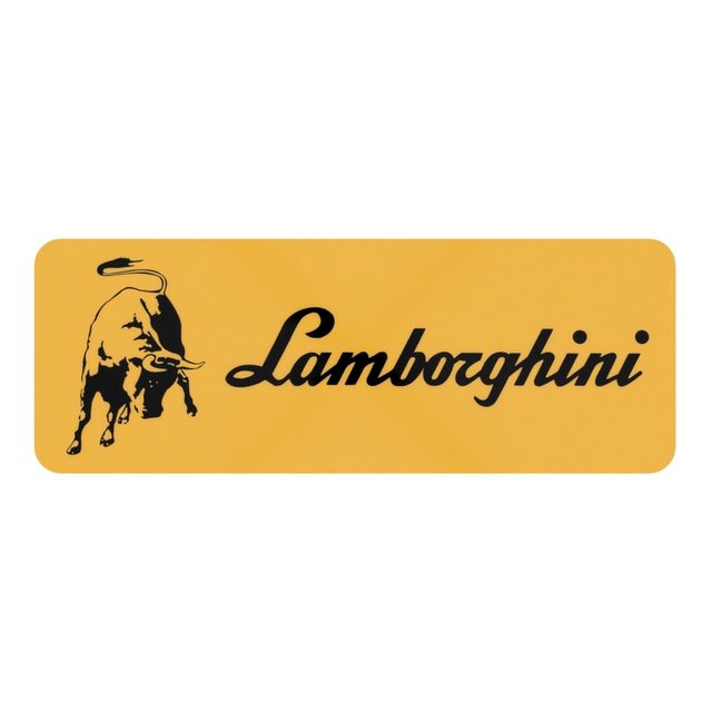 Lamborghini Stier LED-Leuchtschild Wanddeko Autodeko Geschenk
