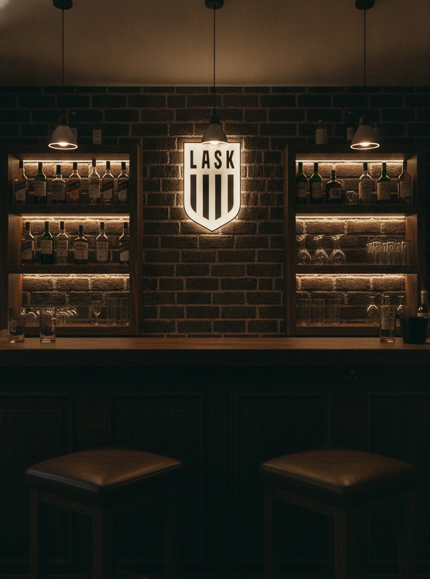 LASK LED-Leuchtschild Wanddeko Fandeko Geschenk - Mockup