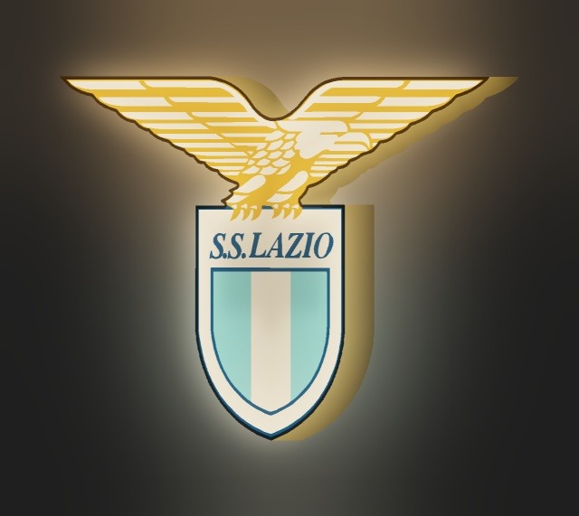 Lazio Rom LED-Leuchtschild leuchtend