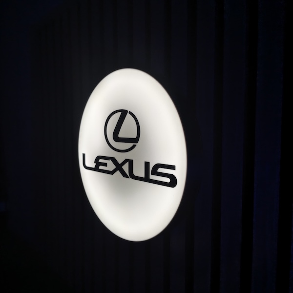 Lexus LED-Leuchtschild Wanddeko Autodeko Geschenk