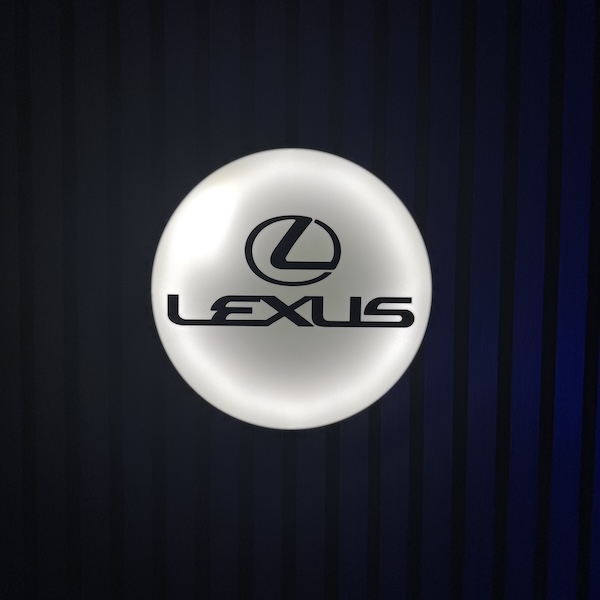 Lexus LED-Leuchtschild Wanddeko Autodeko Geschenk