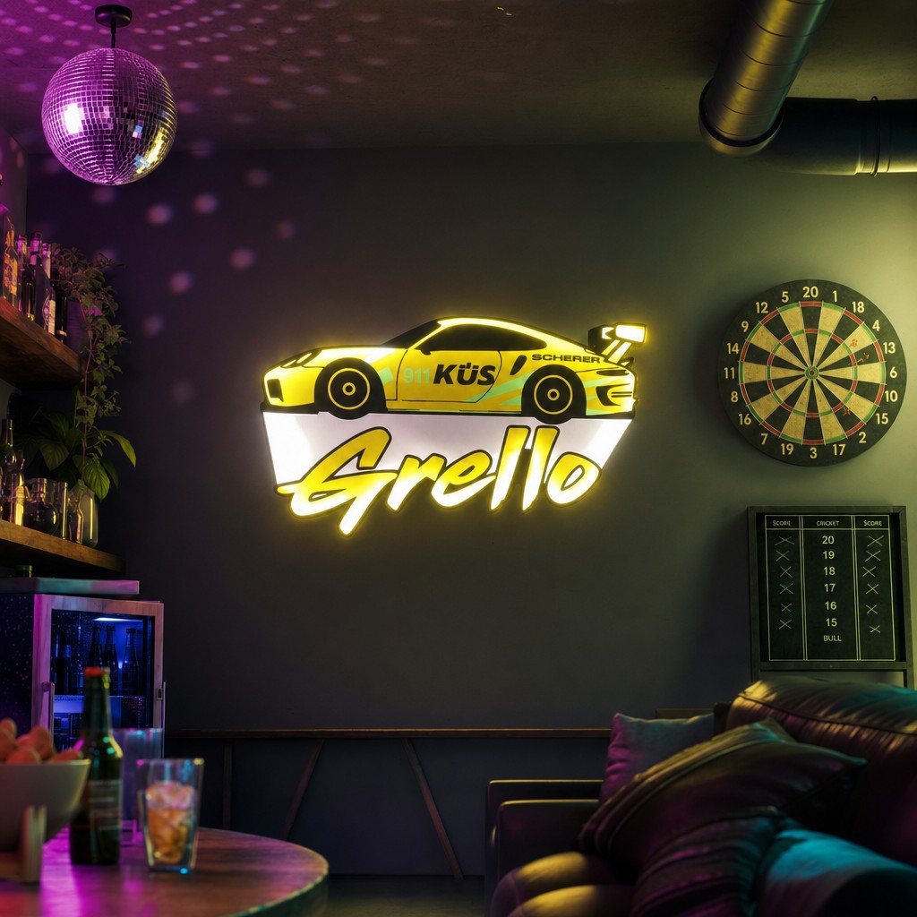 Manthey Grello 911 LED-Lichtbox - Mockup
