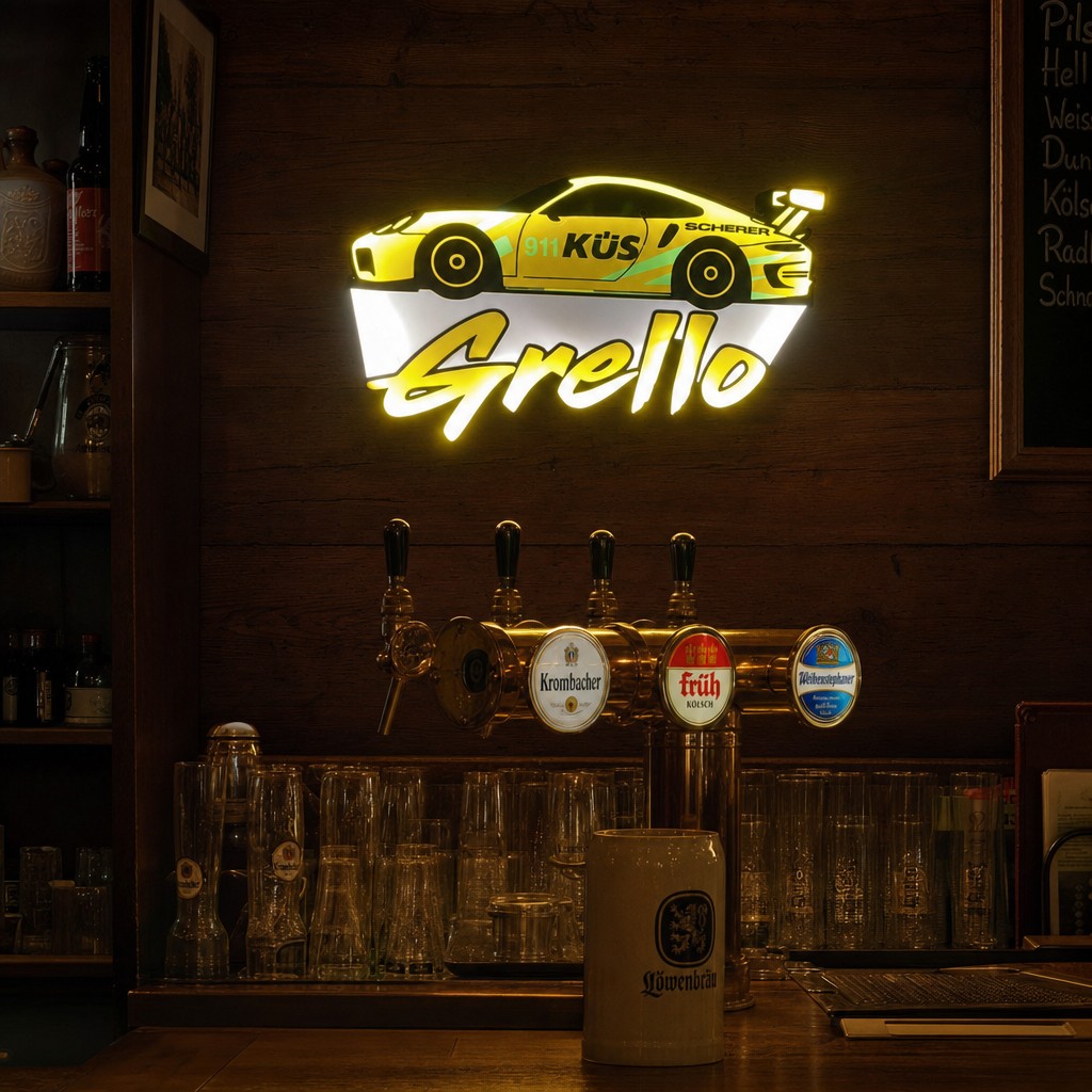 Manthey Grello 911 LED-Lichtbox - Mockup