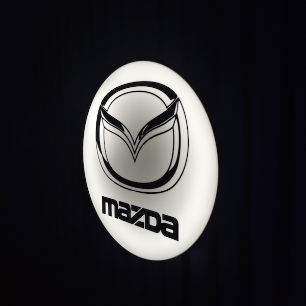 Mazda LED-Leuchtschild Wanddeko Autodeko Geschenk