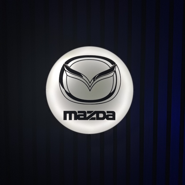 Mazda LED-Leuchtschild Wanddeko Autodeko Geschenk
