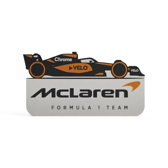 McLaren Formula 1 Team LED-Leuchtschild Wanddeko Autodeko Geschenk
