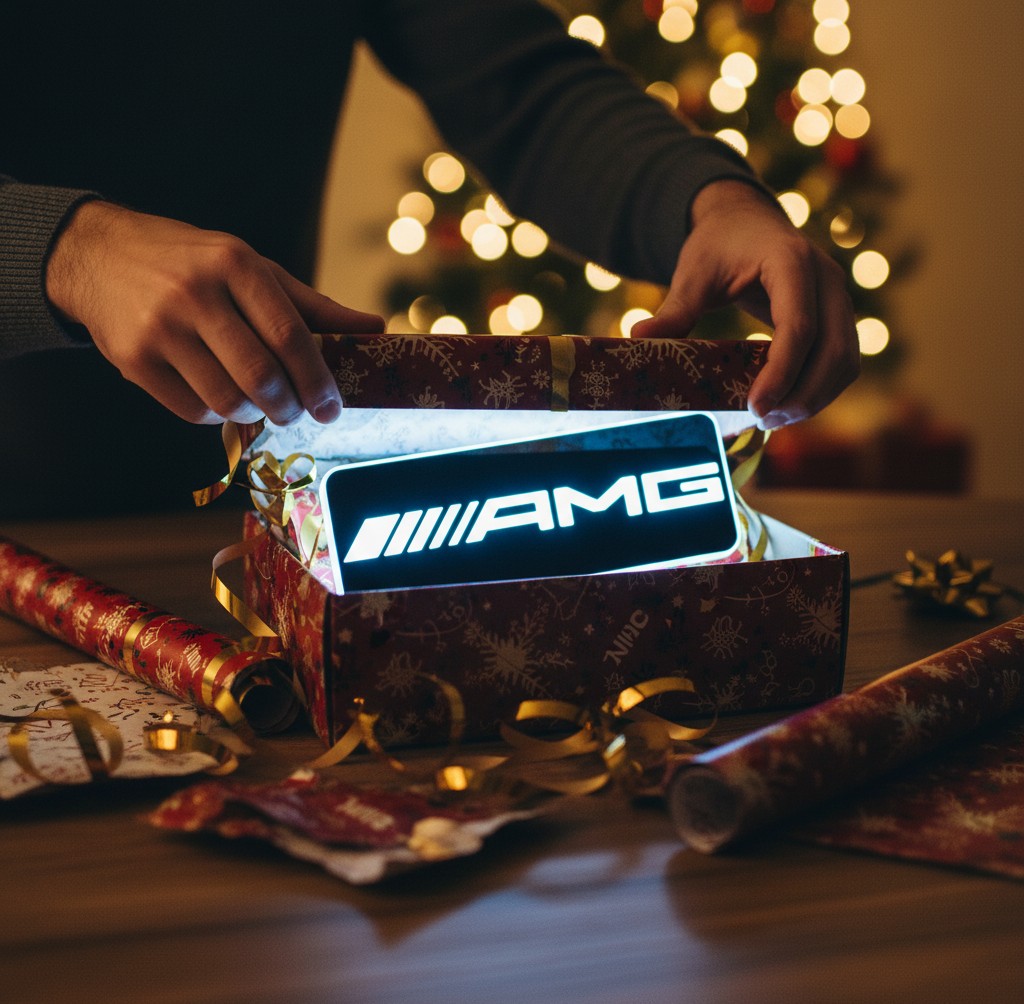 Mercedes-Benz AMG LED-Leuchte - Mockup