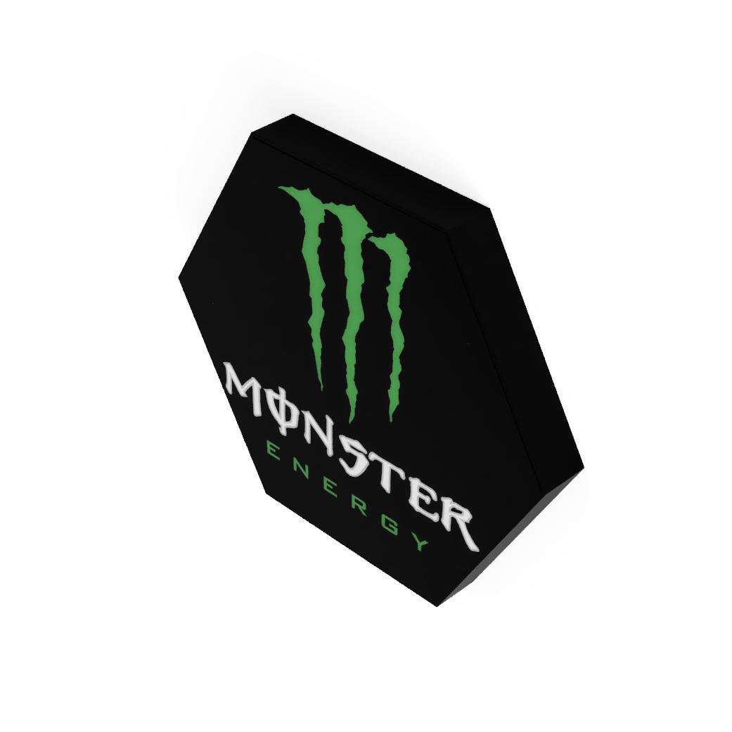 Monster Energy LED-Leuchtschild II