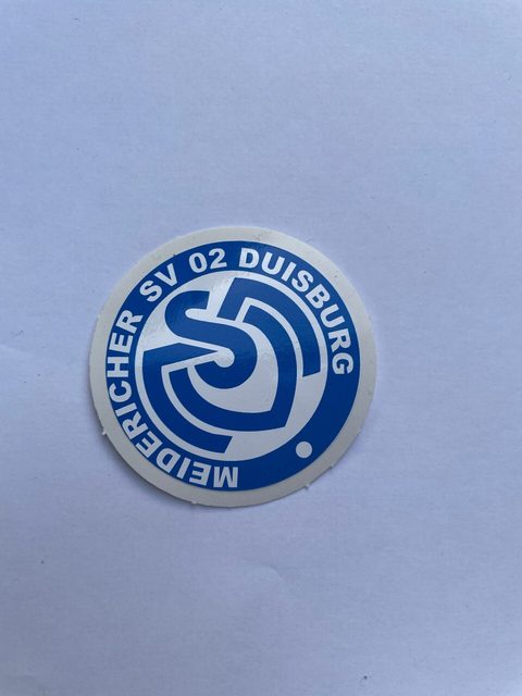 MSV Duisburg Sticker Set 5er Pack Hochglanz Aufkleber mit Zebras Logo in verschiedenen Größen