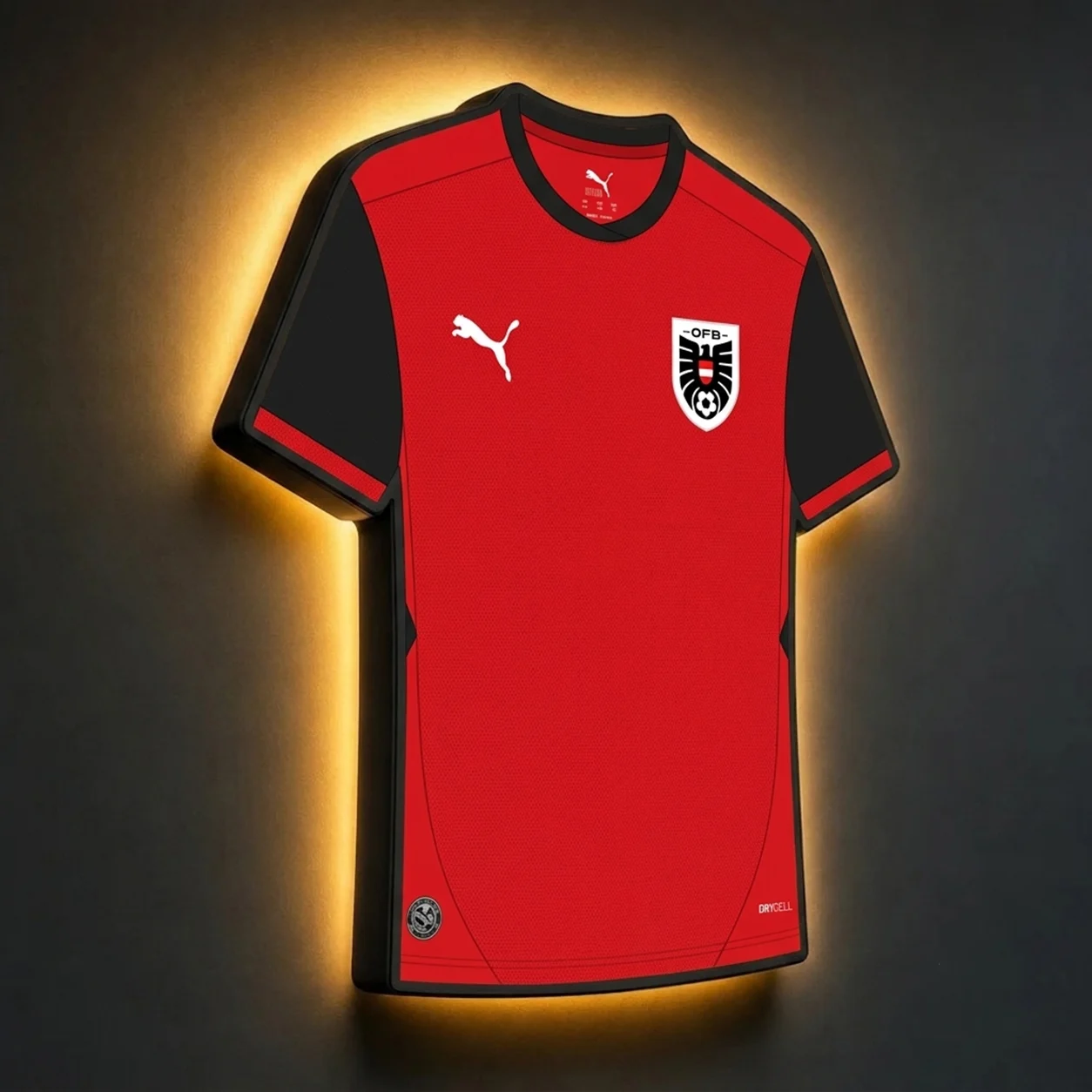 Österreich WM 2026 LED-Trikot-Lampe