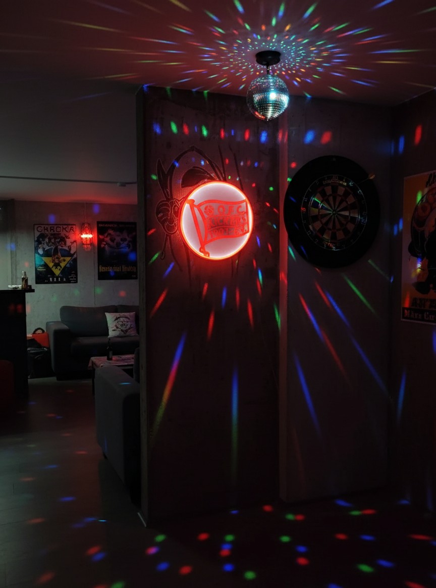 Offenbacher Kickers LED-Leuchtschild - Mockup
