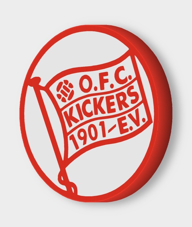 Offenbacher Kickers LED-Leuchtschild ausgeschaltet