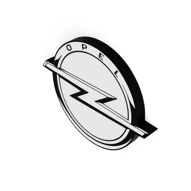 Opel LED-Leuchtschild Wanddeko Autodeko Geschenk