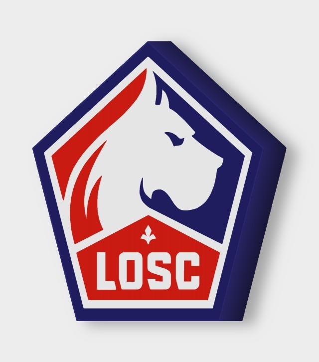 OSC Lille LED-Leuchtschild ausgeschaltet