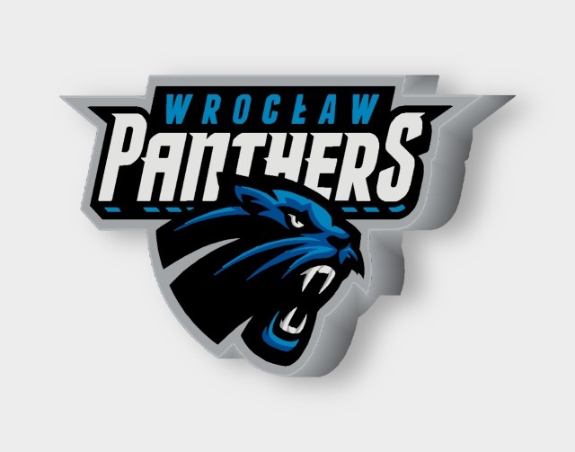 Panthers Wrocław LED-Leuchtschild ausgeschaltet