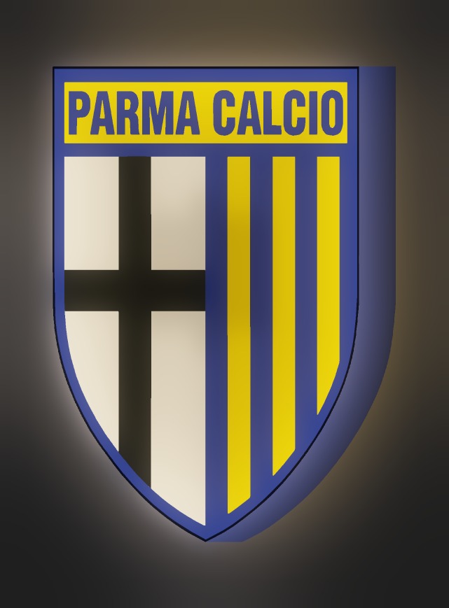 Parma Calcio LED-Leuchtschild leuchtend