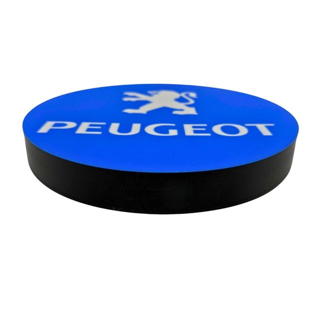 Peugeot LED-Leuchtschild Wanddeko Autodeko Geschenk