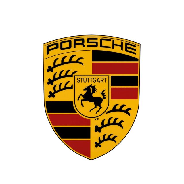 Porsche LED-Leuchtschild Wanddeko Autodeko Geschenk