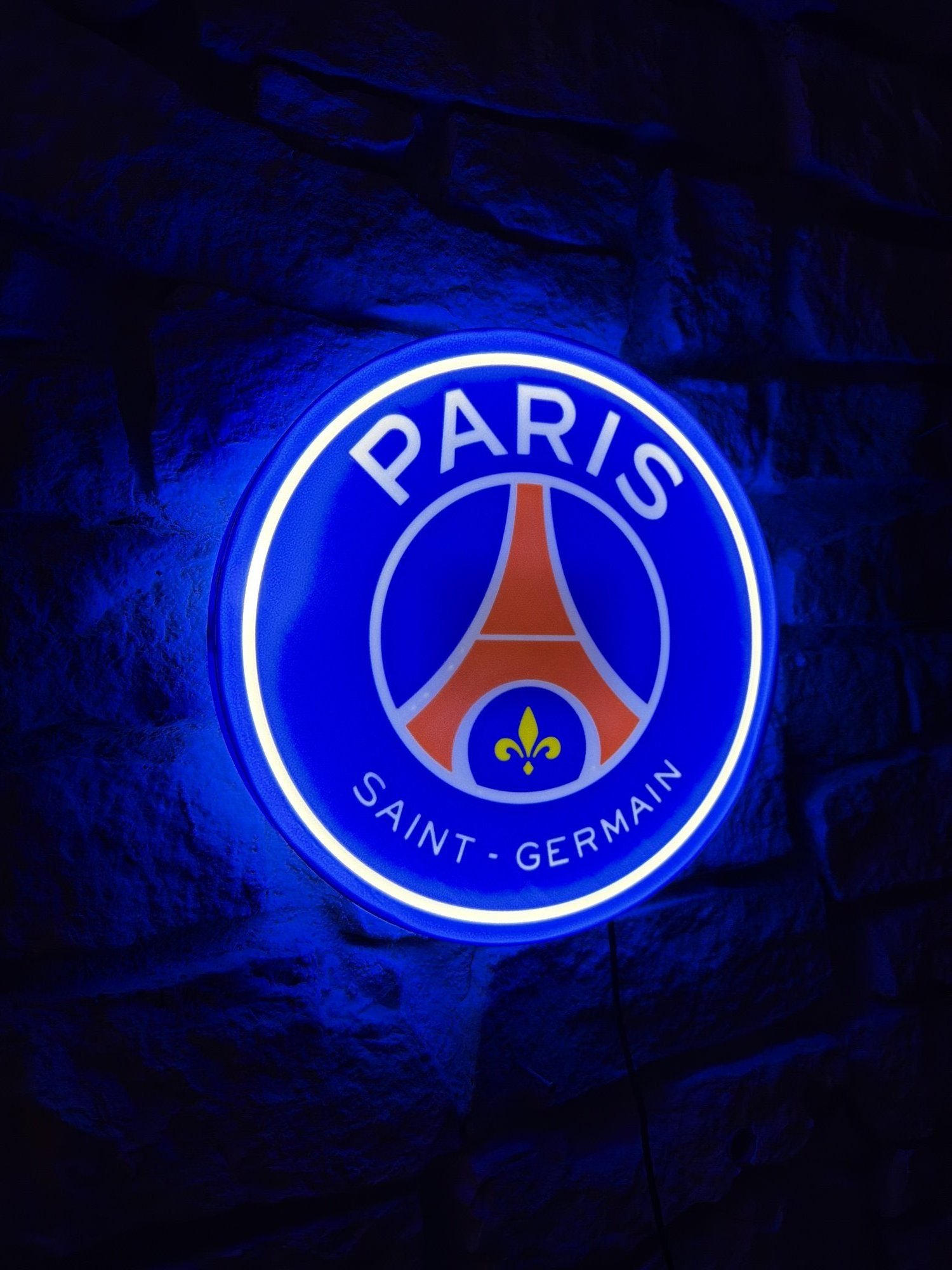 FC Paris Saint-Germain LED Leuchtschild